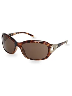 Zonnebril|Ted Baker - - Modieuze zonnebril Tortoise bruin