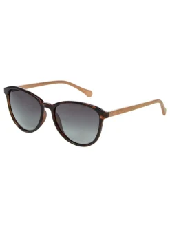Zonnebril*Ted Baker - - Klassieke zonnebril met ronde ogen Tortoise bruin