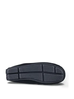 Pantoffels|Totes Isotoner Mens Herringbone Lined Moccasin