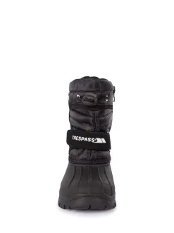 Boots|Trespass Unisex Kids Dodo Black Snow Boots