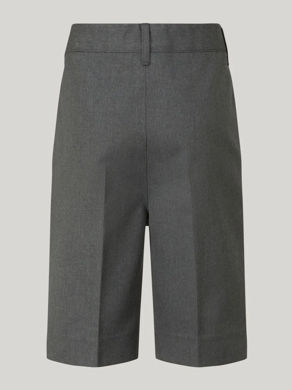 Shorts|Trutex Junior Boys Slim Leg Grey 2 Pack School Shorts