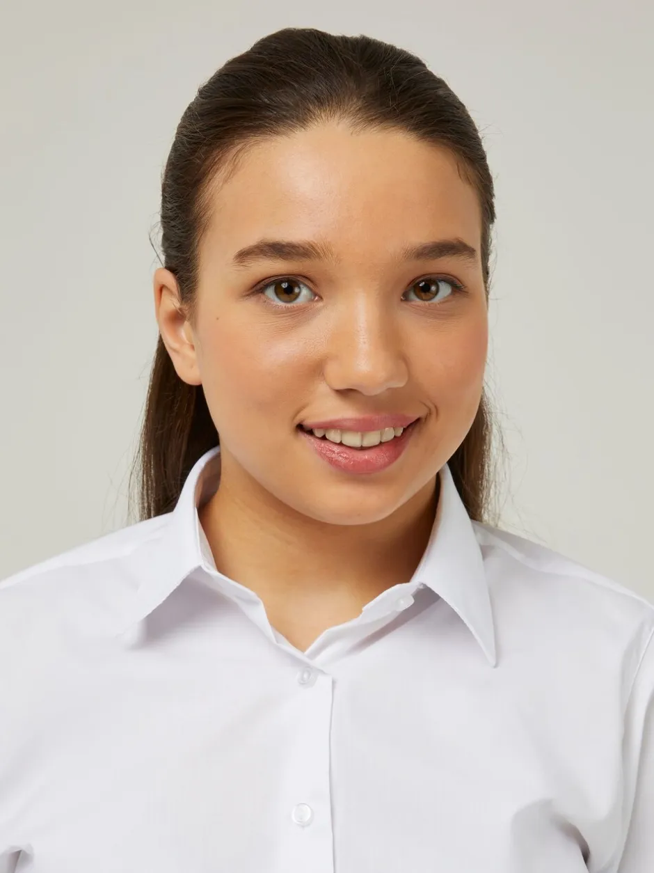Overhemden En Blouses|Trutex White Regular Fit Short Sleeve 2 Pack School Shirts