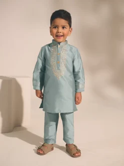 Kurtas|Shirts*Next Turqouise blauw - Eid Koerta (3mnd -16jr)