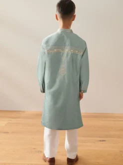 Kurtas|Shirts*Next Turqouise blauw - Eid Koerta (3mnd -16jr)