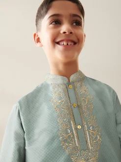 Kurtas|Shirts*Next Turqouise blauw - Eid Koerta (3mnd -16jr)