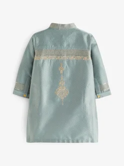 Kurtas|Shirts*Next Turqouise blauw - Eid Koerta (3mnd -16jr)