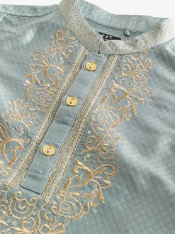 Kurtas|Shirts*Next Turqouise blauw - Eid Koerta (3mnd -16jr)