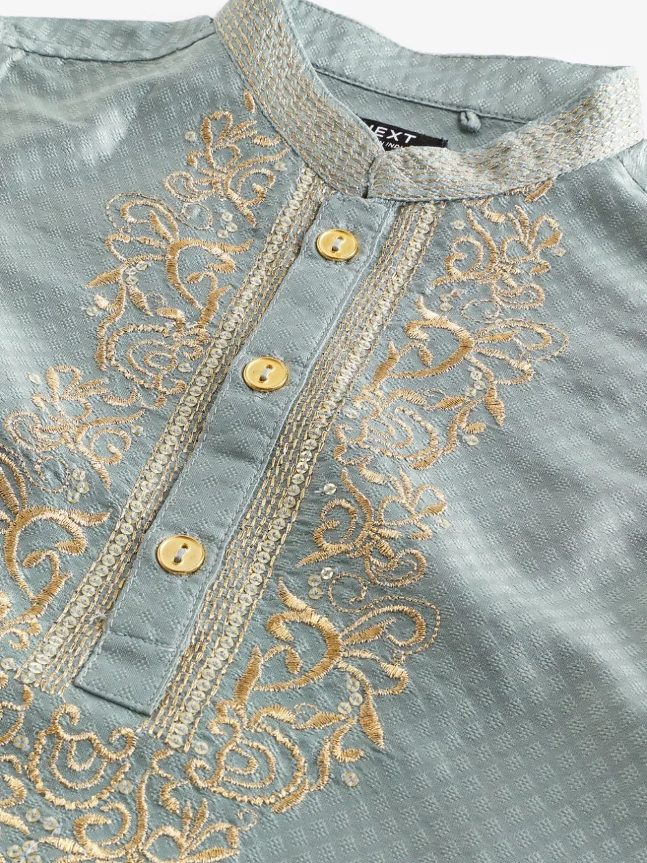 Kurtas|Shirts*Next Turqouise blauw - Eid Koerta (3mnd -16jr)