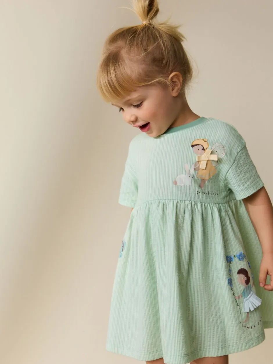 Jurken|Jurken*Next - Jersey Dress (3mths-7yrs) Turquoise Fairy