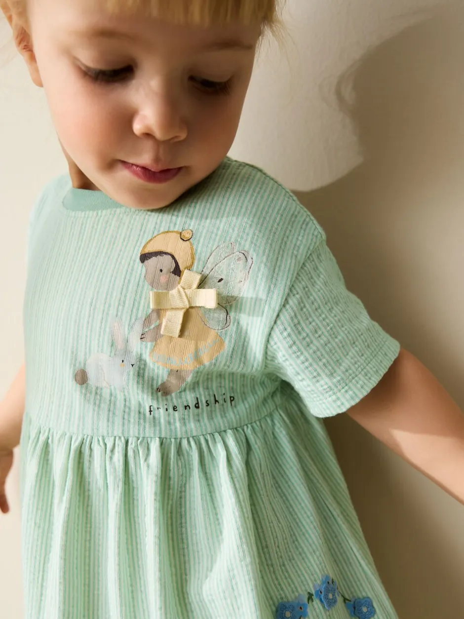 Jurken|Jurken*Next - Jersey Dress (3mths-7yrs) Turquoise Fairy