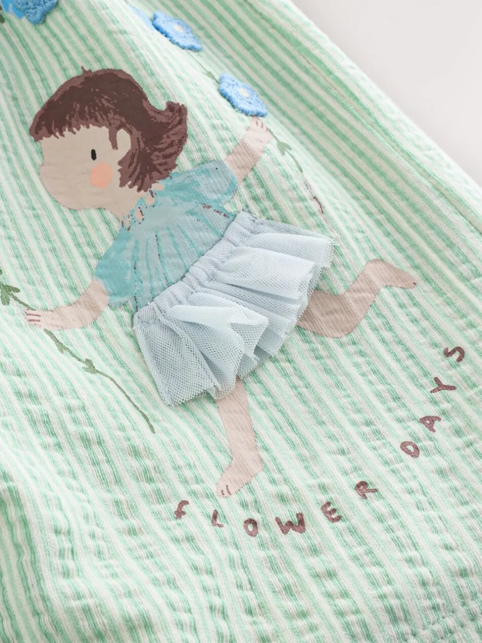 Jurken|Jurken*Next - Jersey Dress (3mths-7yrs) Turquoise Fairy