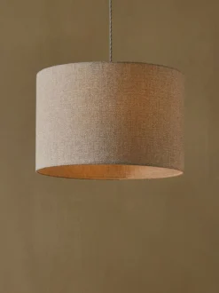 Lampenkappen|Verlichting*Next Tweed-achtige effen eenvoudig passende plafondlampenkap