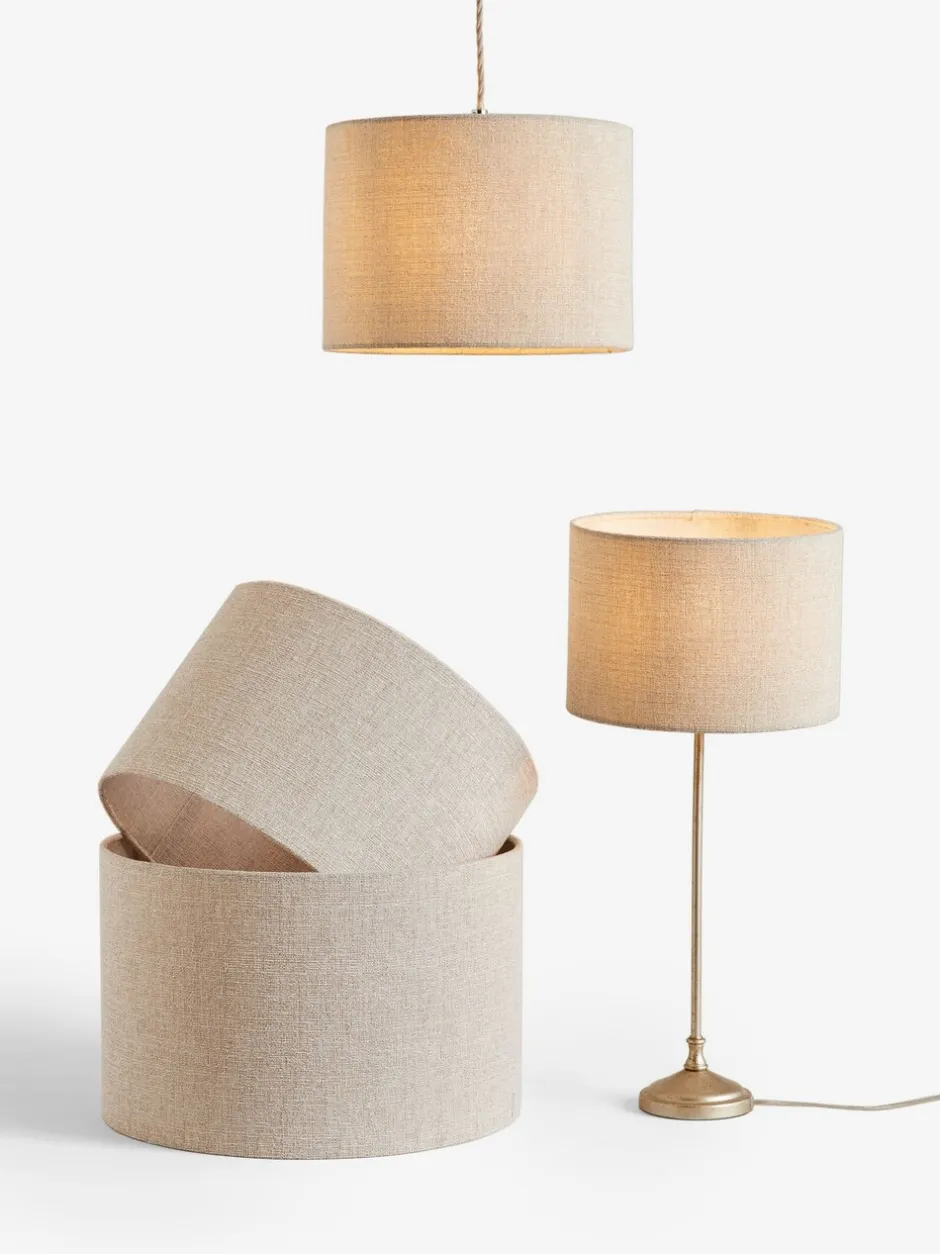 Lampenkappen|Verlichting*Next Tweed-achtige effen eenvoudig passende plafondlampenkap