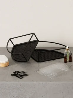 Badkameraccessoires*Umbra - Cubiko doucherek voor in de hoek Zwart