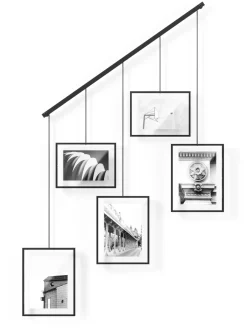 Fotolijsten|Umbra Exhibit 5 Opening Wall Hanging Photo Frame