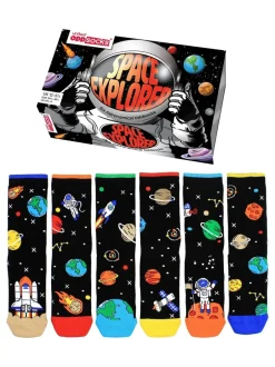 Sokken En Panty's|Sokken|United Odd Socks Space Explorer Socks 3 pack