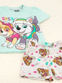 Nachtkleding En Pyjama's|Pyjama's|Vanilla Underground - Paw Patrol shortpyjama voor meisjes
