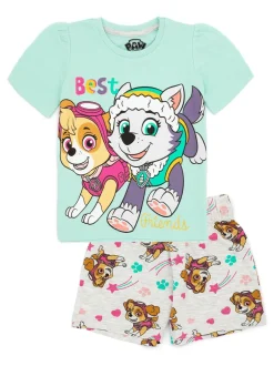 Nachtkleding En Pyjama's|Pyjama's|Vanilla Underground - Paw Patrol shortpyjama voor meisjes