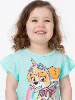 Nachtponnen*Vanilla Underground - Set van 2 meerkleurige Paw Patrol nachthemden voor meisjes