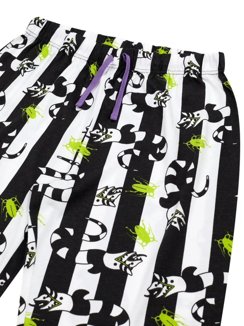 Pyjama's|Vanilla Underground Beetlejuice Adult Pyjamas Set