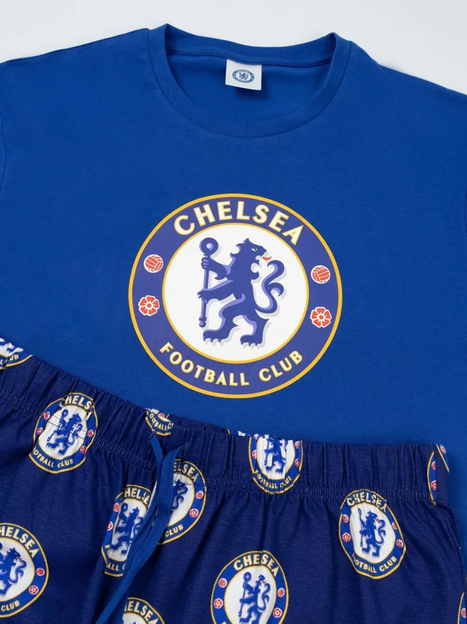 Pyjama's|Vanilla Underground Chelsea Short Sleeve Long Leg Pyjamas Set