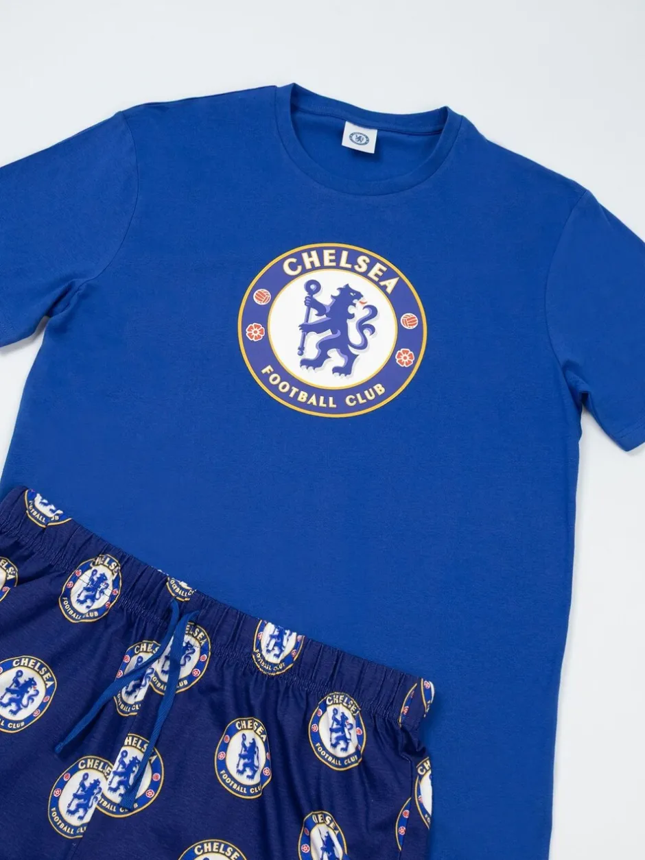 Pyjama's|Vanilla Underground Chelsea Short Sleeve Long Leg Pyjamas Set