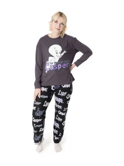 Pyjama's|Vanilla Underground Dames Casper The Friendly Ghost 100% katoenen pyjama's