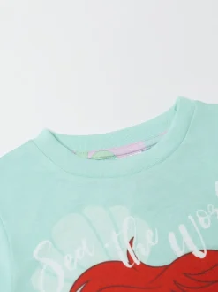 Nachtkleding En Pyjama's|Pyjama's*Vanilla Underground Disney The Little Mermaid Long Sleeve Long Leg Pyjamas Set