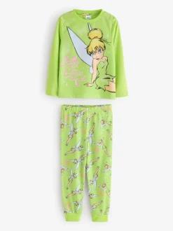 Nachtkleding En Pyjama's|Pyjama's|Vanilla Underground Disney Tinkerbell Long Sleeve Long Leg Pyjamas Set