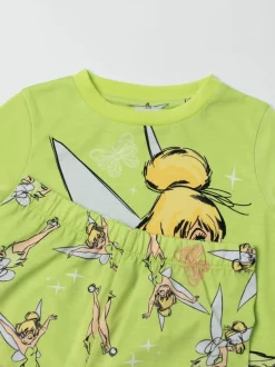 Nachtkleding En Pyjama's|Pyjama's|Vanilla Underground Disney Tinkerbell Long Sleeve Long Leg Pyjamas Set