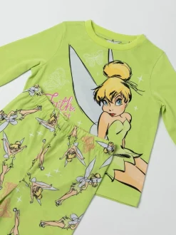 Nachtkleding En Pyjama's|Pyjama's|Vanilla Underground Disney Tinkerbell Long Sleeve Long Leg Pyjamas Set