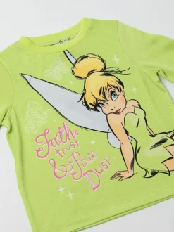 Nachtkleding En Pyjama's|Pyjama's|Vanilla Underground Disney Tinkerbell Long Sleeve Long Leg Pyjamas Set