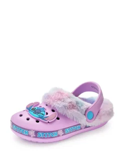 Pantoffels*Vanilla Underground Disney Stitch klompen met voering van imitatiebont voor meisjes