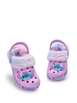 Pantoffels*Vanilla Underground Disney Stitch klompen met voering van imitatiebont voor meisjes