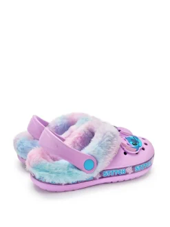 Pantoffels*Vanilla Underground Disney Stitch klompen met voering van imitatiebont voor meisjes