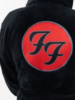 Kamerjassen En Badjassen*Vanilla Underground Foo Fighters Hooded Bathrobe