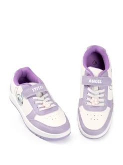 Sneakers*Vanilla Underground Girls Disney Lilo & Stitch Multicoloured Velcro Trainers