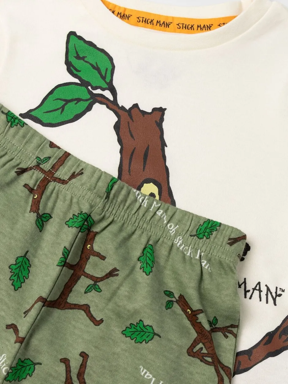 Pyjama's*Vanilla Underground Gruffalo & Friends Stickman Long Sleeve Long Leg Pyjamas Set