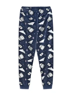 Nachtkleding En Pyjama's|Pyjama's*Vanilla Underground Harry Potter Hedwig Long Sleeves Long Leg Pyjamas