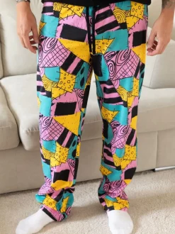 Pyjama's*Vanilla Underground heren The Nightmare Before Kerstmis lounge 100% katoenen Joggingbroeken
