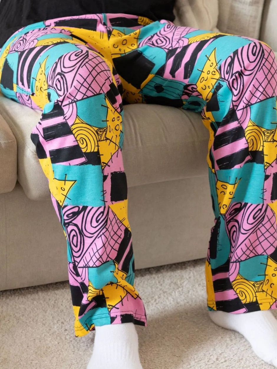 Pyjama's*Vanilla Underground heren The Nightmare Before Kerstmis lounge 100% katoenen Joggingbroeken