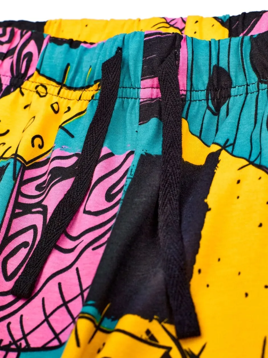 Pyjama's*Vanilla Underground heren The Nightmare Before Kerstmis lounge 100% katoenen Joggingbroeken