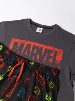 Pyjama's|Vanilla Underground Marvel Avengers 100% Cotton Short Sleeve Long Leg Pyjamas Set