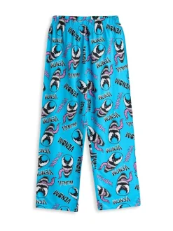 Pyjama's|Vanilla Underground Marvel Venom pyjama met korte mouwen en lange pijpen voor heren van 100% katoen