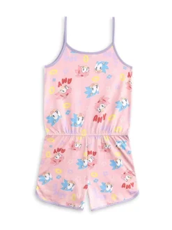 Jumpsuits En Playsuits*Vanilla Underground meisjes Sonic The Hedgehog mouwloos speelpakje