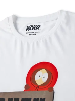 Pyjama's*Vanilla Underground Mens White South Park 100% Cotton Licensed Pyjamas