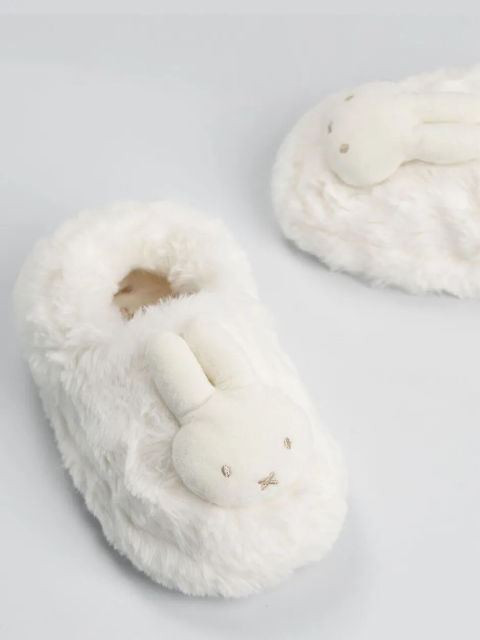 Pantoffels|Vanilla Underground Miffy Character Face Slippers