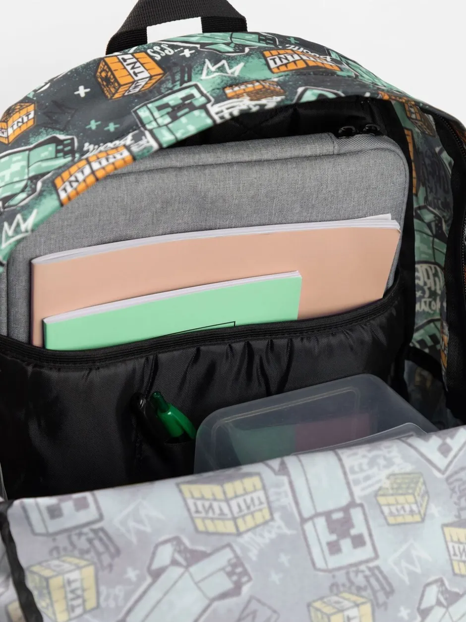 Tassen*Vanilla Underground Minecraft Unisex Kids Multicoloured Backpack