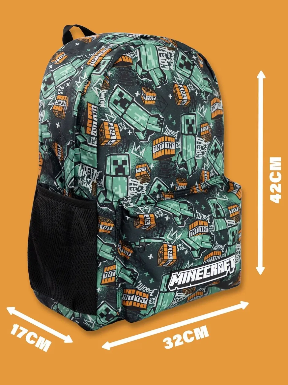 Tassen*Vanilla Underground Minecraft Unisex Kids Multicoloured Backpack