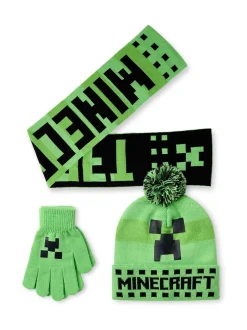 Mutsen, Handschoenen En Sjaals|Vanilla Underground Minecraft set van muts, handschoenen en sjaal voor jongens